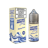 Custard Monster Swirl Edition Salt - Blueberry Vanilla 30ml